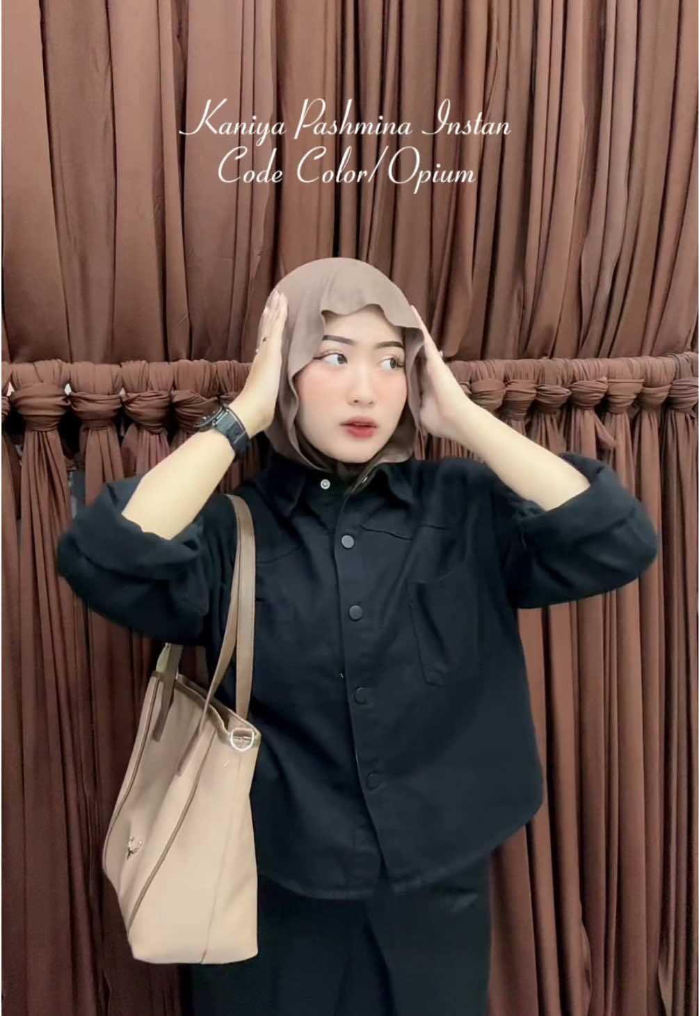 Pashmina Kaniya,Pashmina Instan yang sat set banget😗Checkout Dikeranjang Kuning🛍️‼️ #kenanhijabindonesia #kenanhijabofficial#fypシ゚ #semuaorg #lfl❤️ 