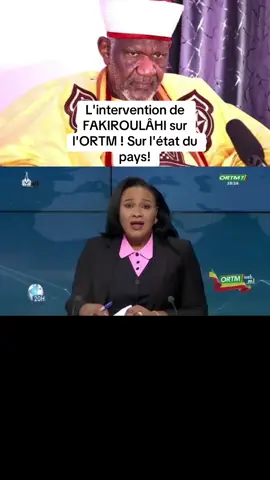 L'intervention de FAKIROULÂHI sur l'ORTM ! Sur l'état du pays!