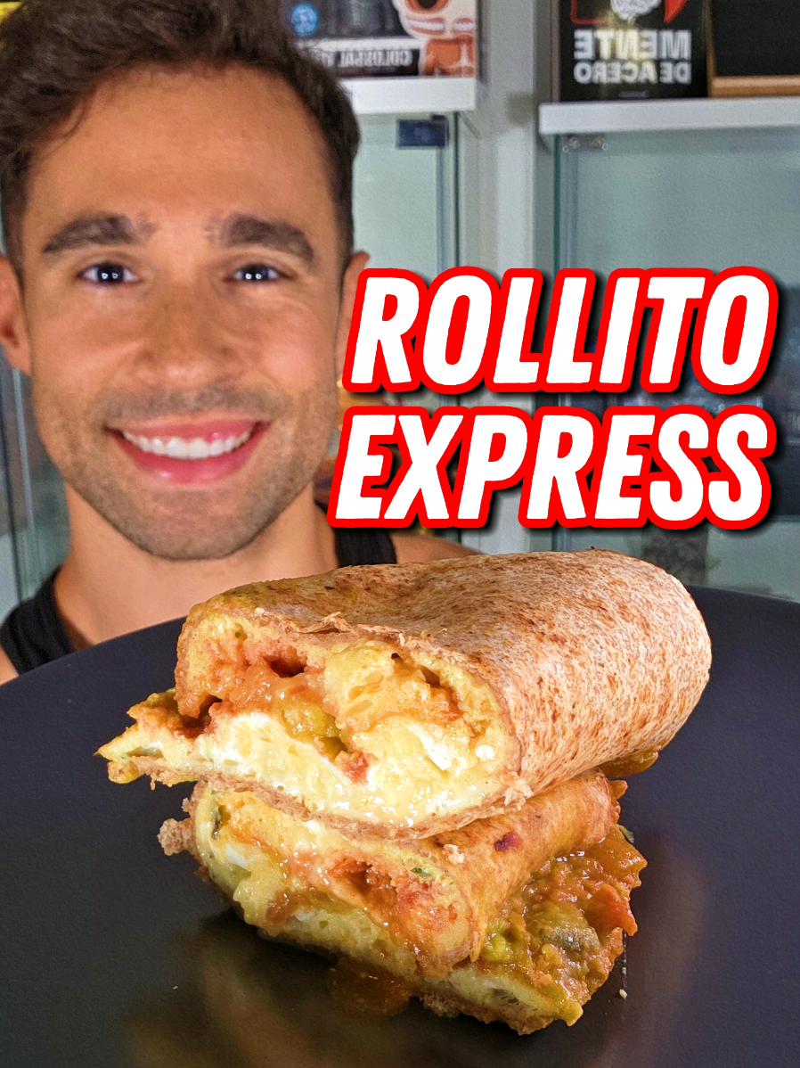 ROLLITO DE TORTILLA EXPRESS ¿Te animas a probarla? Guarda esta receta para cuando tengas antojo de algo rico👩🏻‍🍳 🔴 -10% y regalos en toda la web de Prozis con mi código MAYDEN 🔥Potencia tus entrenamientos con MAYDEN BEEAST🍯 Link en el Perfil Ingredientes ●4 cdas de pisto de verduras ●2 huevos ●20g de queso mozzarella ●1 tortilla de trigo integral ●15g de guacamole ●Sal y especias 🔥Pasos ●Echa el pisto de verduras a una sartén caliente ●Bate dos huevos con sal y pimienta ●Échalos encima del tomate y coloca mozzarella por encima ●Tapa con una tortilla de trigo integral ●Dale la vuelta y deja que se cocine bien ●Pon guacamole ●Enróllalo ●¡Y A DISFRUTAR! 🔴¡ATENCIÓN!🔴 Muchas veces comemos mal porque nos da pereza cocinar, y cuando nos da el hambre esas ganas se reducen a 0. Por lo que se tiene a pedir comida a domicilio que es poco recomendada para nuestra salud. Pero la realidad es que en pocos minutos podemos prepararnos una comida deliciosa y que además nos va a nutrir y dar una gran saciedad. La combinación de ingredientes proporciona proteínas de calidad, grasas saludables y fibra que te ayudarán a llenarte más rápida y que la digestión sea más sostenida, evitando así antojos innecesarios. 🧐 Información nutricional 363kcal Proteína 23g Carbohidratos 32g Fibra 4g Grasas 20g #recetasrapidas #recetassaludables #fit 