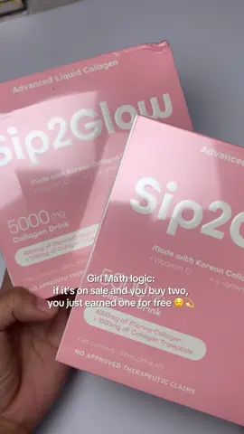 Don’t wait, your glow deserves this treat! #sip2glow #collagen #collagendrink #sip2glowcollagendrink #beautyph  