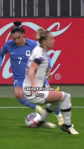 Poetry in motion 💫 #UWNL #SakinaKarchaoui #France #WomensFootball 