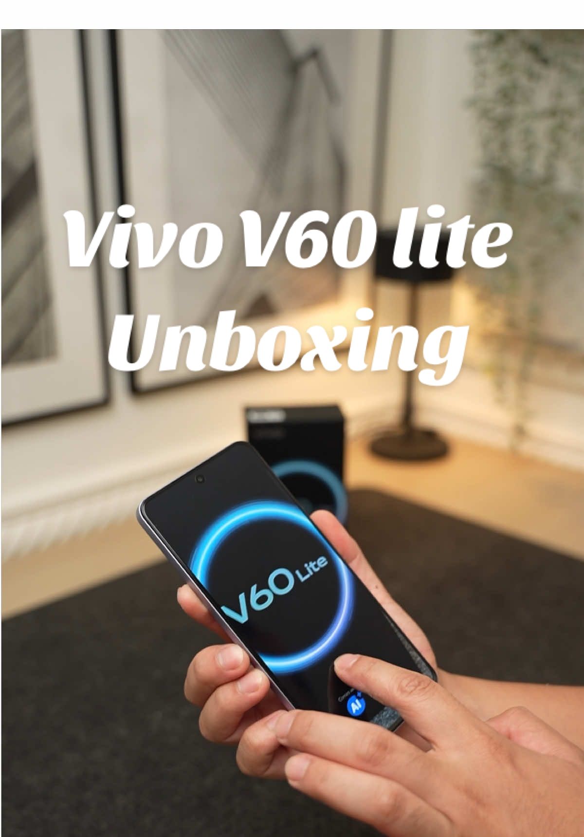 Vivo V60 Lite unboxing #AsmrUnboxing #Vivo