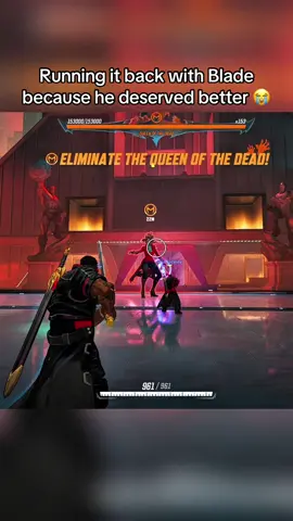 Blade deserved a better fate in Marvel Zombies, and I guess this does it justice 💀 #MarvelRivals #MarvelRivalsHalloween #MarvelZombies #paidpartnership 