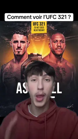 Comment voir l’incroyable carte de l’UFC 321 ?  #mma #UFC #lien #ufc321 #cirylgane 