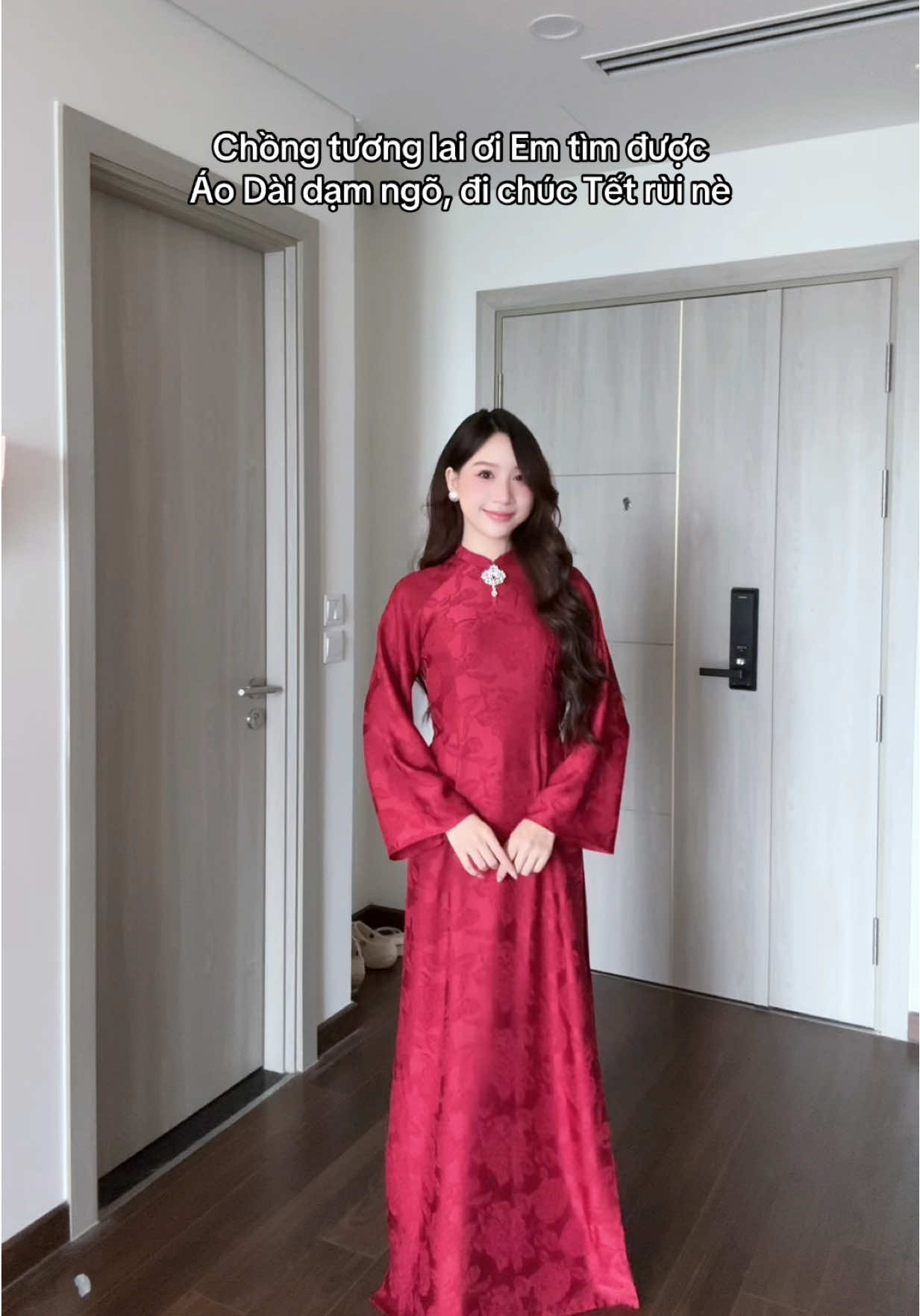 Mặc được nhiều dịp mà ai nghĩ giá3xx đâu huhu#aodaido #aodai #aodaitet #aodaidamhoi #videoviral 