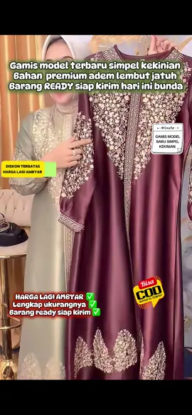 Gamis lebaran 2026 #gamis #gamiskekinian #gamislebaran #gamisbordir 