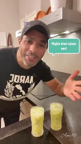 Mojito kiwi raisin vert #fyp #100k #pourtoi #explore #FoodLover 