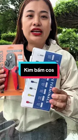 Kìm bấm cos đa năng, bấm chắc – gọn – nhanh ⚡ Tặng ngay 1200 đầu cos đủ size, dùng thoải mái luôn nha 🔧  #KimBamCos #DungCuThoDien #DungCuDaNang #PhuKienThoDien #DungCuSuaChua       