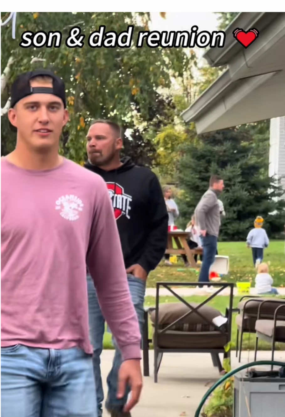 There is nothing greater than a father’s love ❤️🥰#surprise #reunion #happy #dadandson #usa🇺🇸 #Love #missyou #familytime #respect #fyp #lovedad 