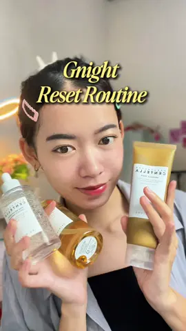 Reset Gnight Routine #skin1004 #skin1004crew #BeautyTok #skincareroutine 