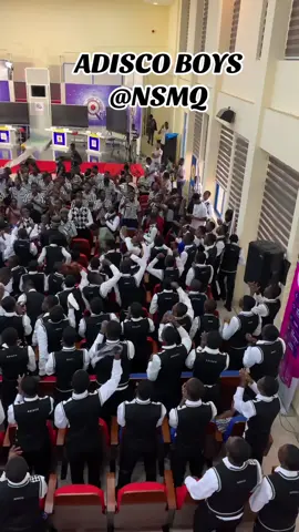 ADISADEL COLLEGE [ADISCO].          The boys of Adisadel College, clad in their iconic black-and-white stripes, gather in thunderous unity on campus. Drums beat, vuvuzelas blare, and chants echo through the air — “Santaclausians! Ɔsa!” The students raise their voices and banners high, cheering on their contestants as they prepare to storm the stage for the National Science and Maths Quiz (NSMQ). The atmosphere is electric — a mix of pride, tradition, and unwavering confidence that Santaclaus boys are ready to dominate once again.                                      #fyp #foryoupage #tiktok #duet #nsmq 