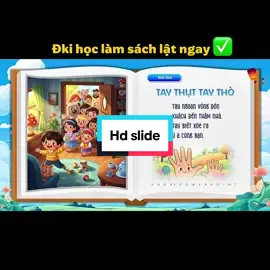 Hướng dẫn làm slide mở đầu sách lật #morph #xuhuongtiktok #sachlat #gvmn #viral 