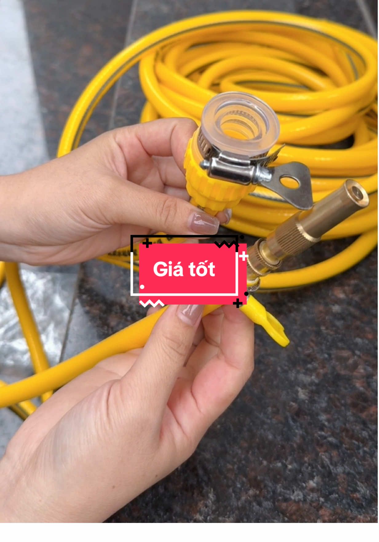 Bộ vòi tưới cây rửa xe 5-20m. Có dây riêng cho các bác chọn ạ #voituoicay #voiruaxe #giadungthongminh #nhungluala #xuhuong 