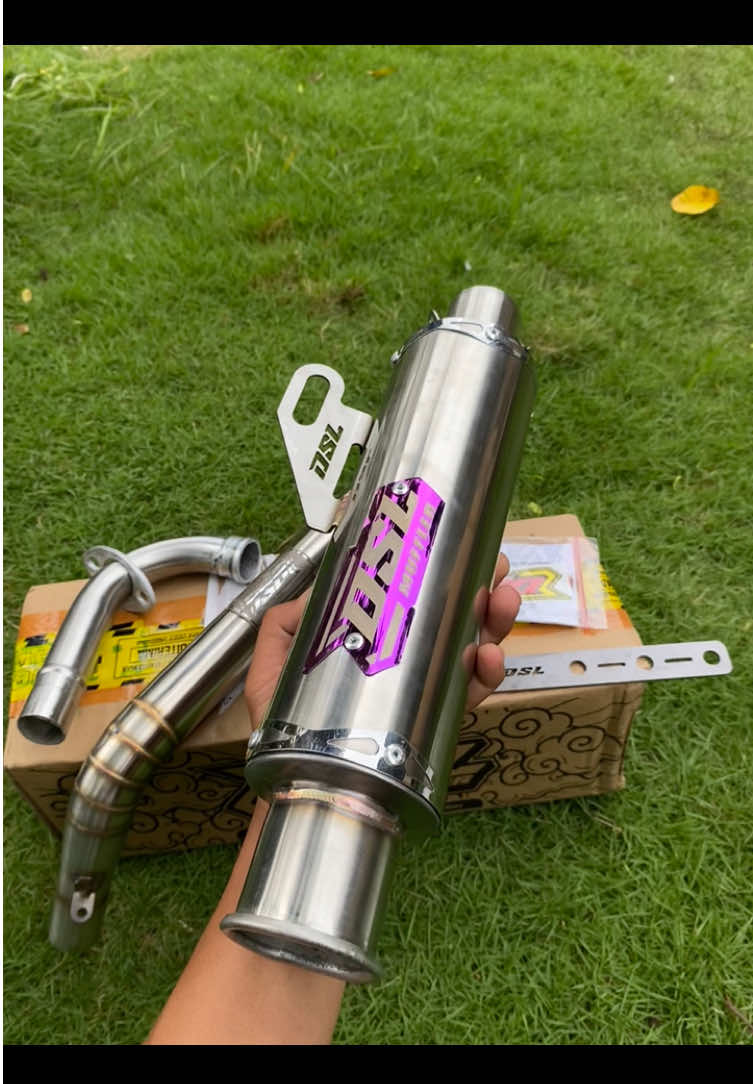 Knalpot Salemba titan moncong khinoci dari dsl mufler cakep bgt cuy🤩 #knalpot #knalpotracing #knalpotmotor #knalpotmatic #knalpotsalemba 