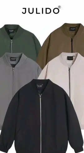 Áo khoác bomber dù hai lớp trượt nước cản gió 