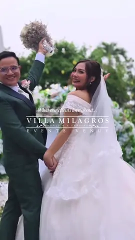 When your venue gives ✨home but make it classy✨ and everyone felt it. #VMTestimonial #VillaMilagrosPH #WeddingVenue 