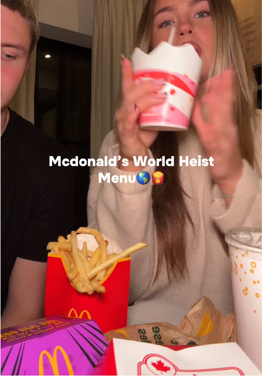 Westquay retail maccas sort it out you forgot half our order🤣 @McDonald’s UK #mcdonalds #worldhesitmenu #mcdonaldsheist #mcdonaldsbreakfast #mukbang 