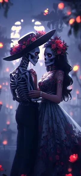 #Halloween #dancer #diademuertos #skeleton #skull 
