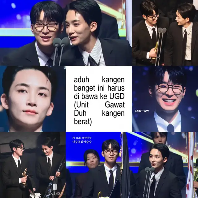 AAAKKKKKK KANGENNNNNNNN 😭😭😭 JEONGHAN & WONWOO 😭😭😭 #JxW #wonhan  SVT PRESIDENTIAL CITATION AWARDEE  #대중문화예술상_세븐틴_대통령표창 #SEVENTEEN_PresidentialHonorAwardee @SEVENTEEN 