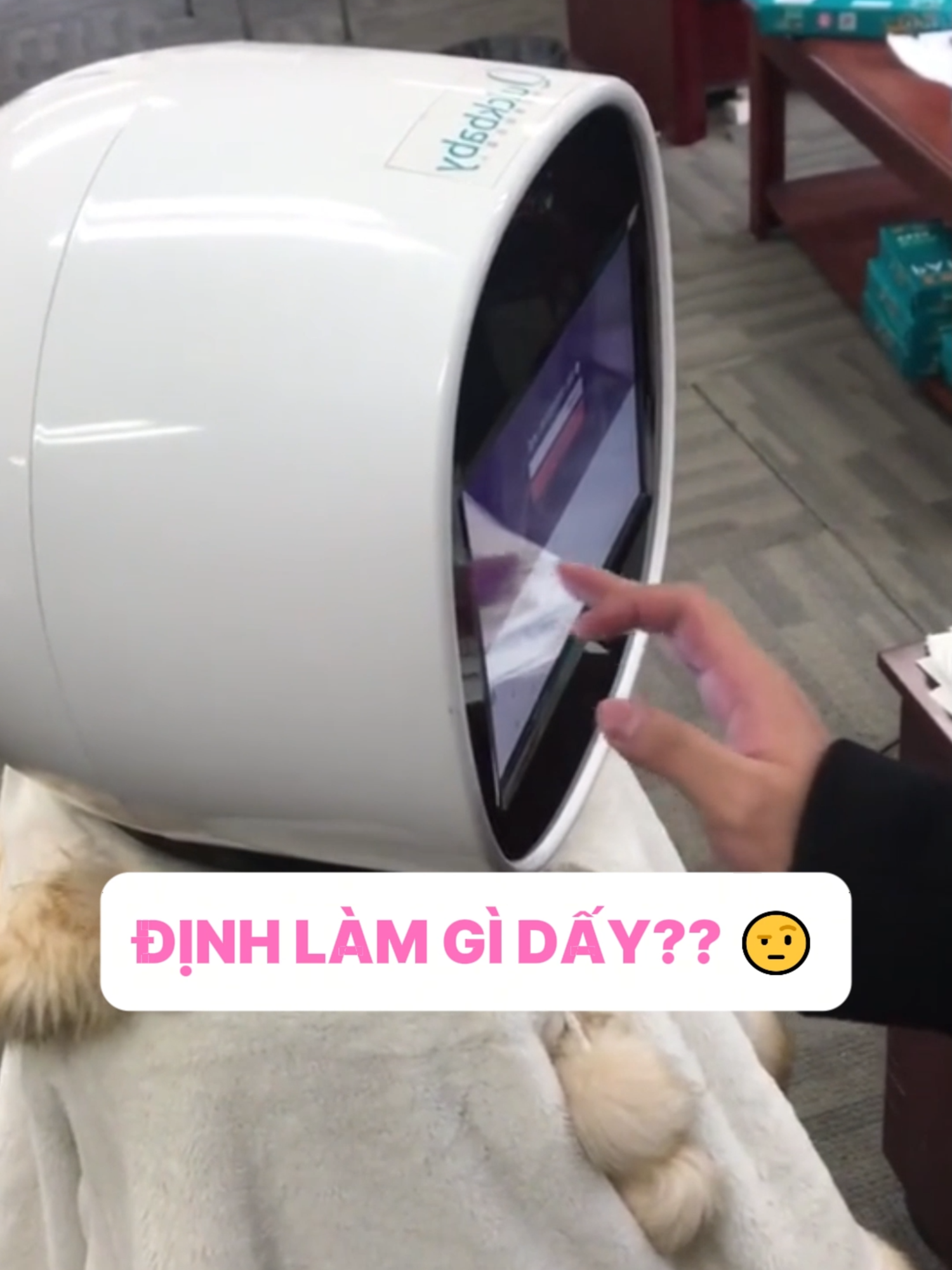 Bé Cưng đang nghỉ mệt 😂#tungcuaran #VIETsubdouyin ##robotnoichuyen #chineserobot #robottalk #robottrungquoc