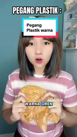 POV : pegang plastik warna#pov 