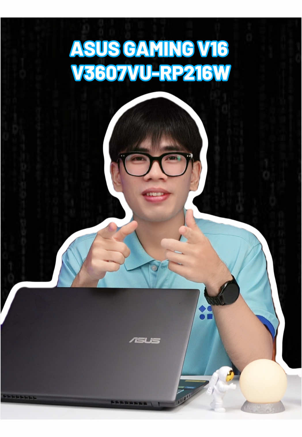 Laptop gaming mỏng nhẹ năm nay của nhà Asus - Asus Gaming V16 V3607VU. Mình phải công nhận là nó văn phòng cực kỳ anh em ạ #laptopgaming #laptop #phongvu