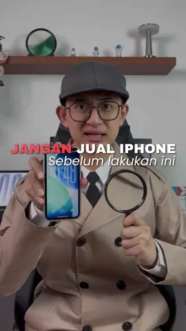 Cara hapus data di iPhone 🤫 #iphonetips #tipsiphone 