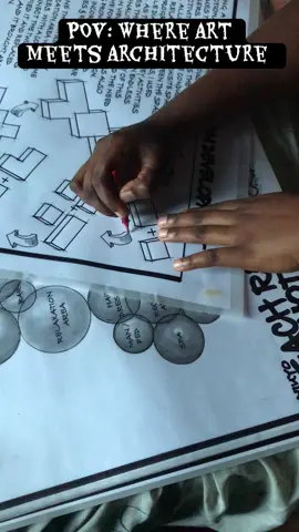 Where Art meet Architecture #architecturestudent #pencilart #watchandlearn #tracing #architecture 