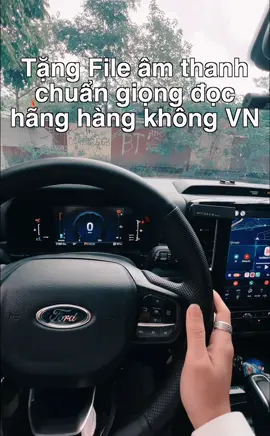 File âm thanh chào mừng lên xe chuẩn nhất cho các bác đây. #carplay #ford #everest 