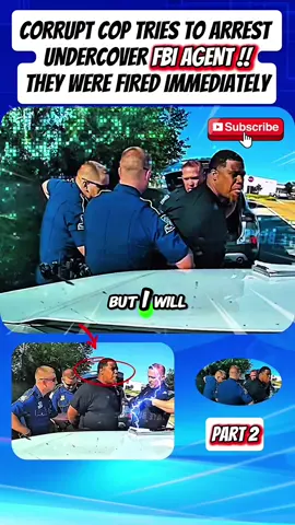 Full part 2 is here: Corrupt Cop Tries To Arrest Undercover FBI Agent. They Were Fired Immediately #cops #usa #today #new #foryoupage 