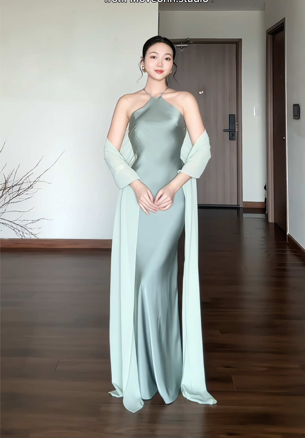 Đi ăn cưới xinh đẹp nhưng vẫn tinh tế💃🥂 @Moveonn.studio  #review #elegantstyle #weddingguestdress #damdutiec #partydress 