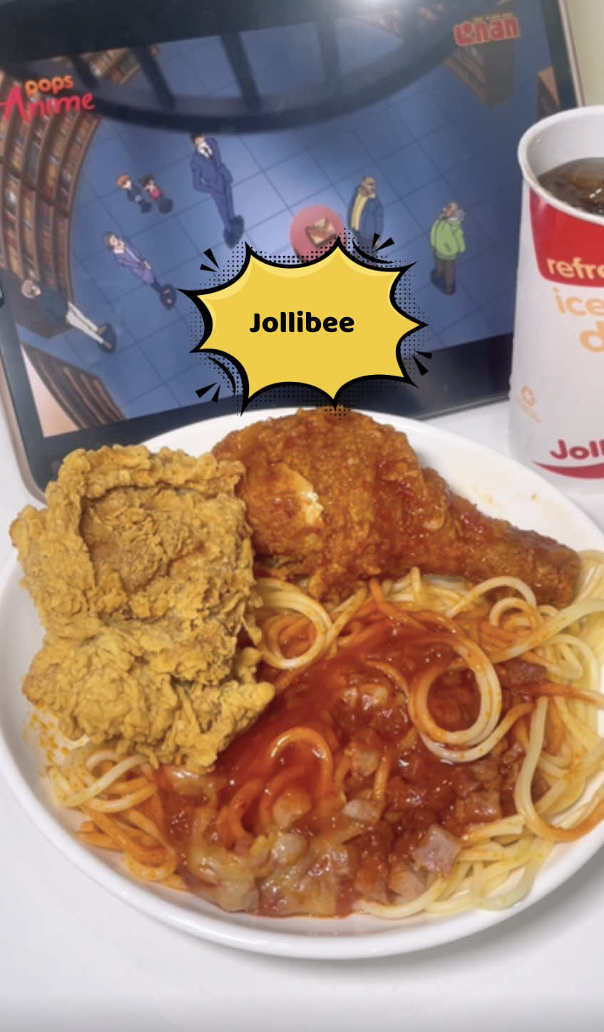Mì ý sốt cay của Jollibee ngon nhứt néch #xuhuongtiktok #mukbang #andem #jollibee #miy 