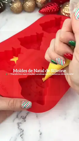 Com os Moldes de Natal de Silicone, você prepara chocolates, bolos e decorações incríveis com formatos festivos — árvores, sinos, estrelas e muito mais! 🍫🎅 Encontre em: https://s.shopee.com.br/60JCfAI7IW #Natal2025 #MoldesDeNatal #DecoraçãoDeBolos #ChocolateNatalino #docesnatalinos 