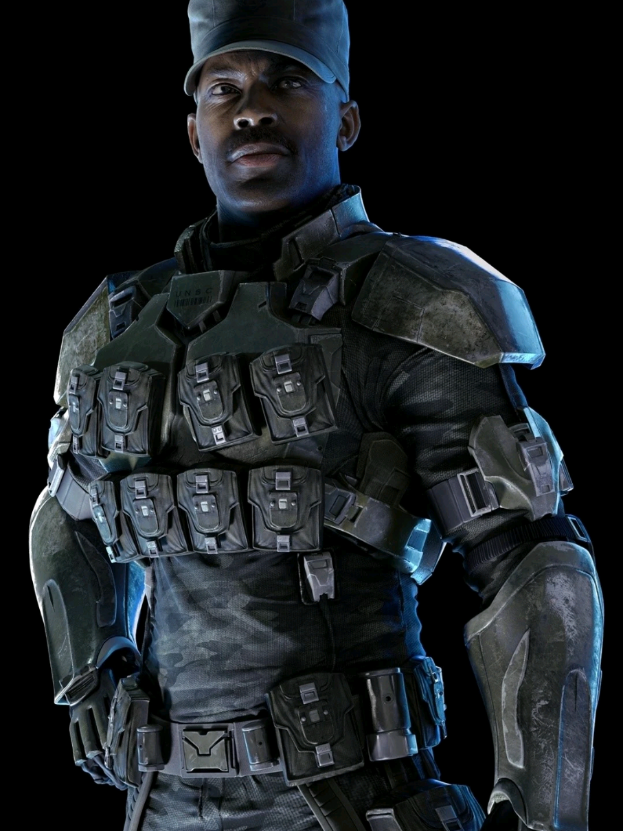 Así sobrevivió el Sgto. A.J. Johnson en Halo CE _buena animación 