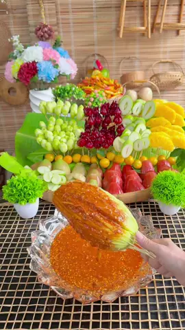 Hái xoài về làm mâm trái cây đủ loại đồ chua#ancungtiktok #ngocthanh90 #lauracoffee #nhatkimanh 