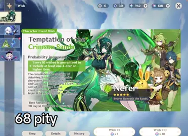 My nefer pulls since I finally edited it! #genshinpulls #nefer #foruoupage #genshin #nodkrai 