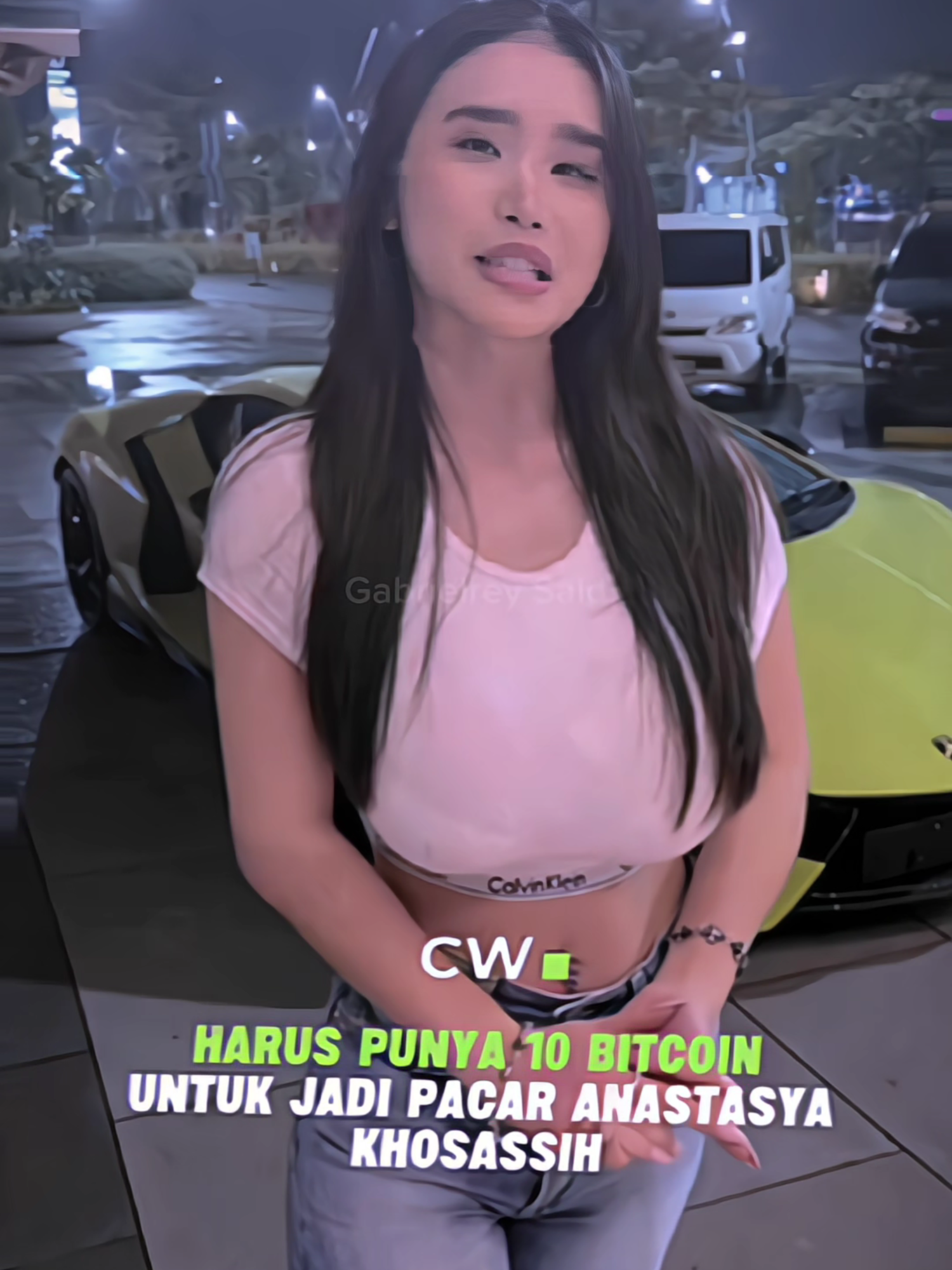 Bukan main! kalo mau jadi pacar tasya minimal punya 10 bitcoin cuy #gabrielrey #cryptowave