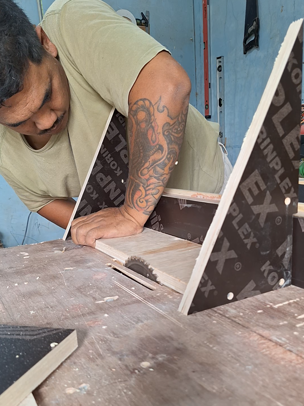 alat bantu membuat panel ##woodworking #tukangkayu #woodworkinghack #woodworkingproject #tablesaw 