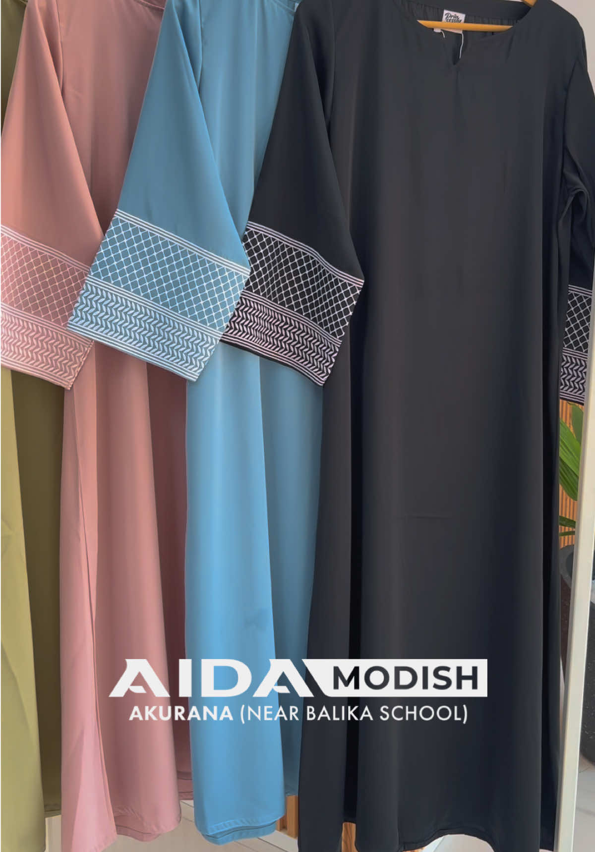 Casual vibes, luxury feel ✨ The premium embroidered abaya that turns heads 📍 Available now at AIDA Modish – Akurana 🛍️ DM to order or visit in-store! 📦 Delivery available across Sri Lanka 📍380/A Thelimbugaha wathta Rd Akurana (Near Balika School) 💬 Tag your bestie who NEEDS this! 👇 #AkuranaStyle #SriLankaFashion #AIDAModish #ModestLuxury #Abaya    