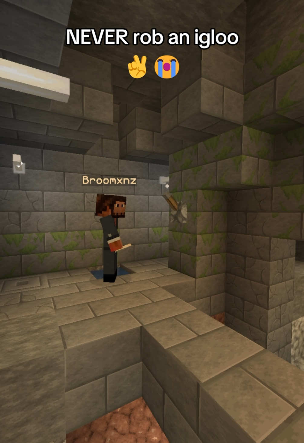 Collab with @Broomxnz #Minecraft #funny #viral #wescrft 