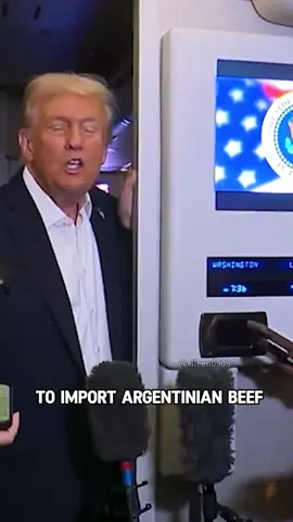 Did you notice that Trump wants to import beef#foryou #foryoupage #tiktok #celebrity #actress #trump #usa 
