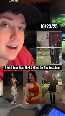 A New Orleans teenager by the name of #LizzellPalma is dead after a 20 YO man waited for her to leave her house & begin walking to school, only to open fire at her. #foryou #fyp #truecrime #breakingnews 