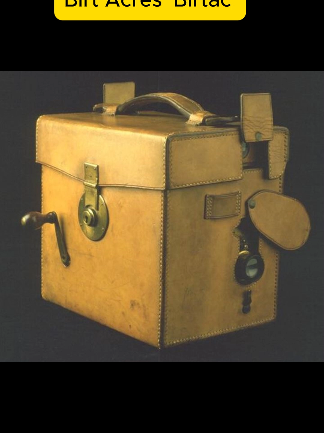 Birt Acres 'Birtac' combined 17.5mm camera #History #flipbook #movingbooks #magiclattern #popupbook #photography #camera