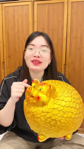 heo bung to tiết kiệm tiền, phát tài , phát lộc #xuhuong #sale #heovangmayman #heodattietkiem #heomaymắn 