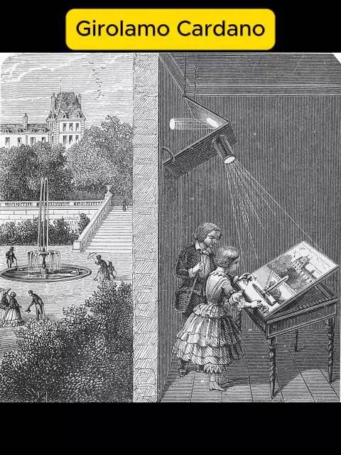 CAMERA OBSCURA CINEMA SHOWS IN 1550#History #flipbook #movingbooks #magiclattern #popupbook #photography #camera #acrobates
