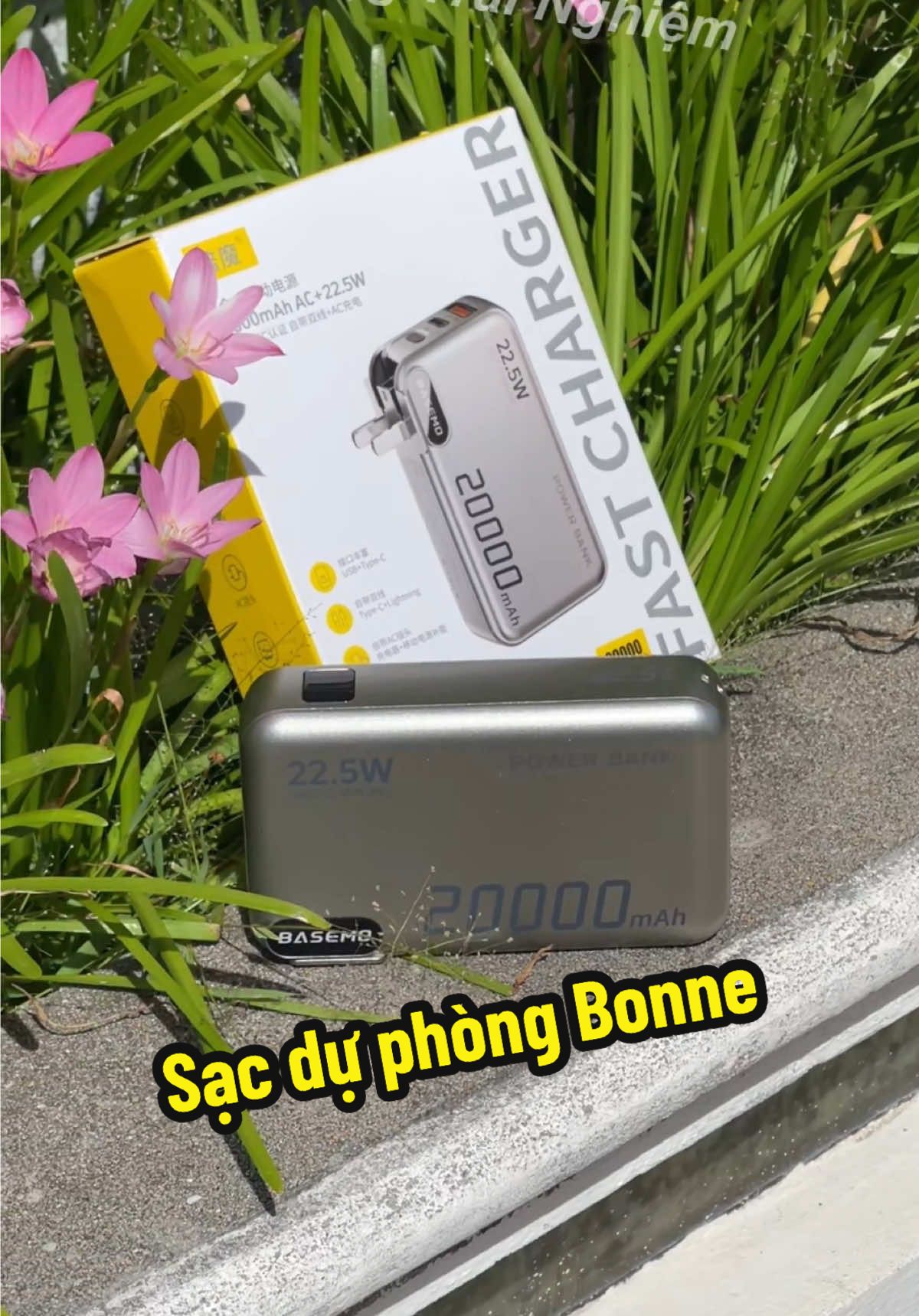 Sạc dự phòng Bonne #sacduphong #sacduphong20000mah #bonne #xuhuong 