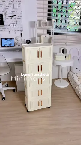 Lemari minimalis bahannya dari plastik premium yaa udah pasti kokoh, awet dan tahan lamaaa🤍🙌🏻 #lemariplastik #lemariminimalis #lemaripakaian #lemaribaju #lemarimurah 