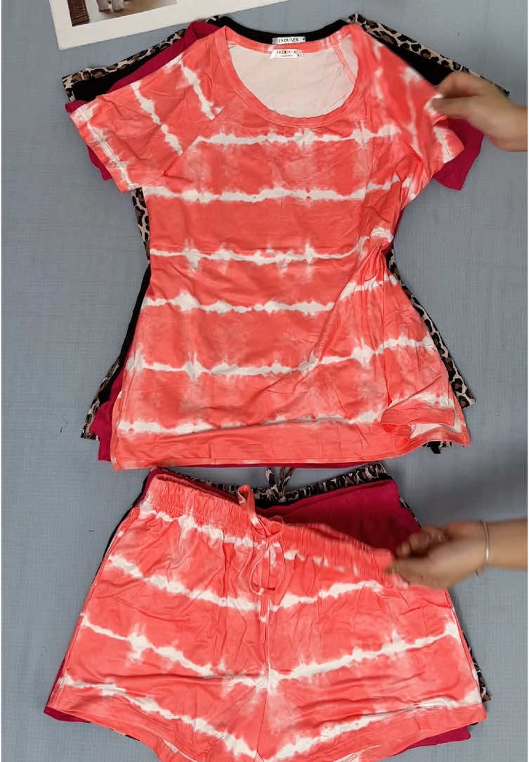 Love these pjsset😍🥰🛍️ #2pieceset #2piece #print #button #tee #shirt #tshirt #shortsleeve #shorts #graphic #graphicshorts #soft #cozy #comfortable #cuteoutfits #pjs #pajama #pajamaset #twopieceset #twopiece #sleepwear #lougewear #toocute #loungewearstyle #matchingset #matchingpajamas #tiktokshoprestock #tiktokshopspringglowup #tiktokshopmothersday#TikTokShopBlackFriday #TikTokShopCyberMonday #spotlightfinds