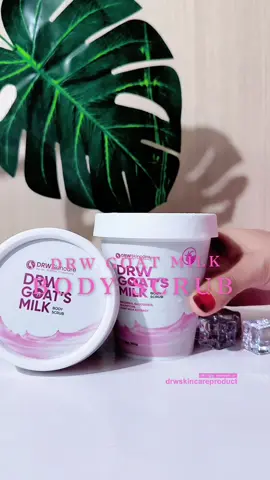 DRW GOAT’S MILK BODY SCRUB KANDUNGAN & FUNGSI: 	•	Vitamin C (Ascorbyl Glucoside) Membantu mencerahkan kulit 	•	Allantoin Membantu merawat, mengurangi kemerahan, & menjaga kesehatan kulit 	•	Goat Milk Extract Membantu melembabkan kulit MANFAAT: Mengangkat sel kulit mati, kulit lebih cerah, halus, sehat.  #lulur #bodyscrubs #goatsmilk #kulitputih #drwskincareproduct 