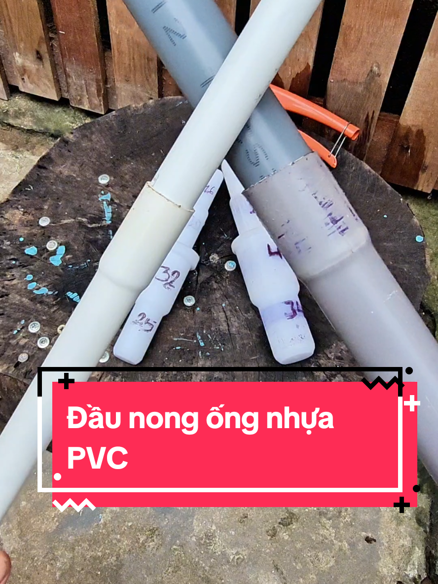 Đầu nong ống nhựa PVC đa kích thước.  #daunongongnuoc #daunongongnuoc4in1 #noiongnuoc 